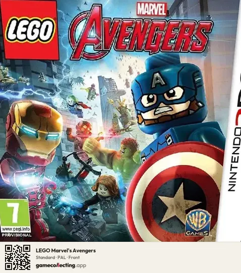 LEGO Marvel's Avengers Nintendo 3DS, PAL box front