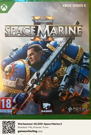 Warhammer 40,000: Space Marine 2 Xbox Series X, France box front