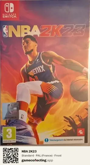 NBA 2K23 Nintendo Switch, France box front
