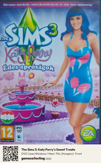 The Sims 3: Katy Perry's Sweet Treats Computer, Hungary box front
