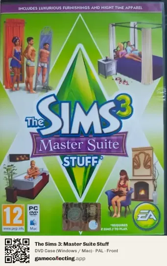 The Sims 3: Master Suite Stuff Computer, PAL box front