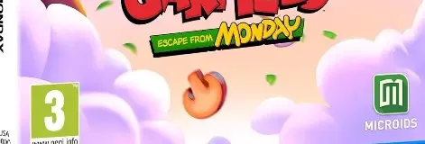 Garfield: Escape from Monday, the PEGI square on its front