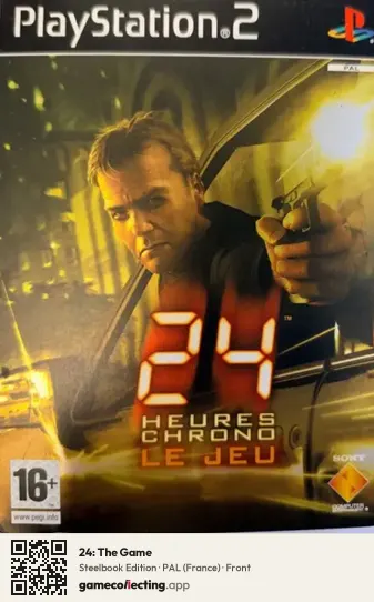 24: The Game PlayStation 2, France box front