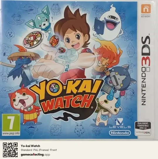 Yo-kai Watch Nintendo 3DS, France box front