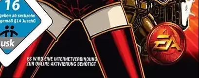 Command & Conquer: Red Alert 3, the USK square on its front