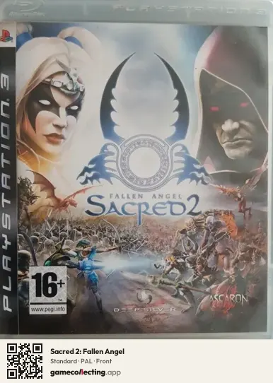 Sacred 2: Fallen Angel PlayStation 3, PAL box front