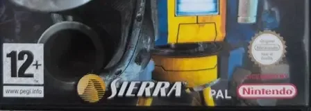 Metal Arms: Glitch in the System, the PEGI square on its front