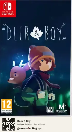 Deer & Boy Nintendo Switch, PAL box front