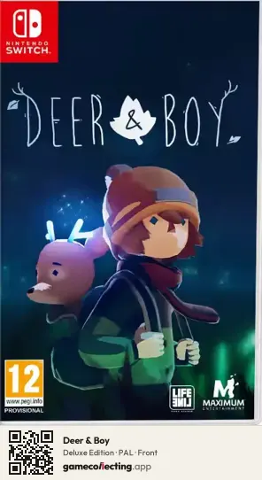 Deer & Boy Nintendo Switch, PAL box front