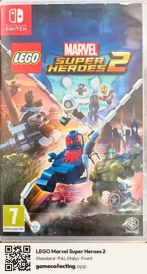 LEGO Marvel Super Heroes 2 Nintendo Switch, Italy box front