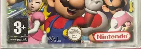 Mario Party 4, the PEGI square on its front
