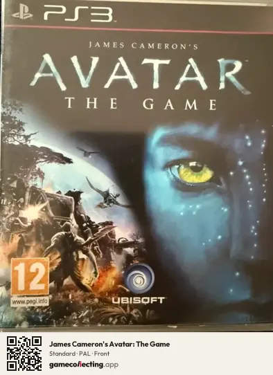 James Cameron's Avatar: The Game PlayStation 3, PAL box front