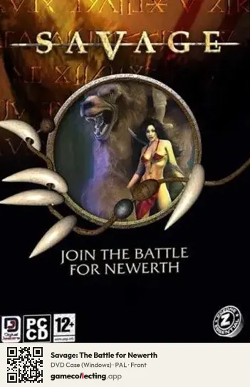 Savage: The Battle for Newerth Computer, PAL box front