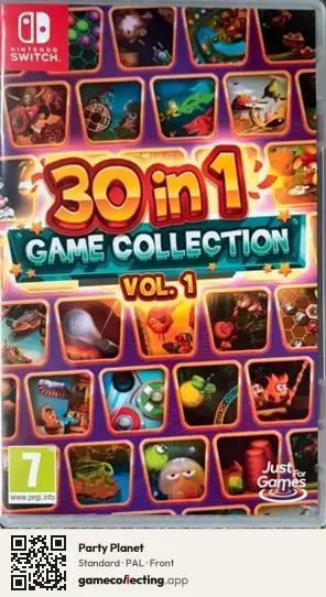 Party Planet Nintendo Switch, PAL box front