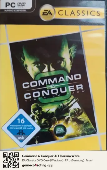 Command & Conquer 3: Tiberium Wars Computer, Germany box front