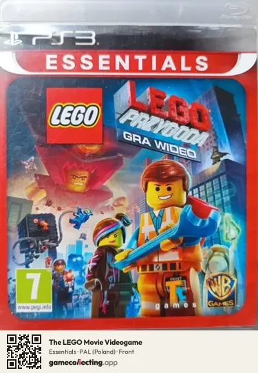 The LEGO Movie Videogame PlayStation 3, Poland box front