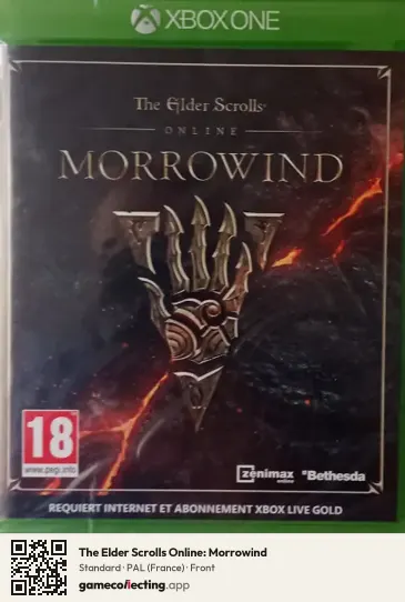 The Elder Scrolls Online: Morrowind Xbox One, France box front