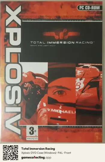 Total Immersion Racing Computer, PAL box front
