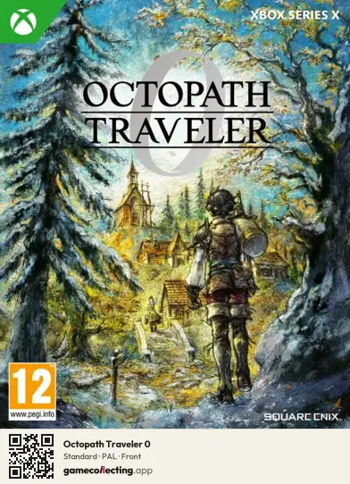 Octopath Traveler 0 Xbox Series X, PAL box front