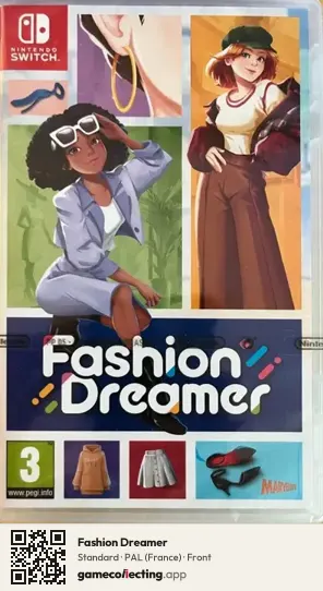 Fashion Dreamer Nintendo Switch, France box front