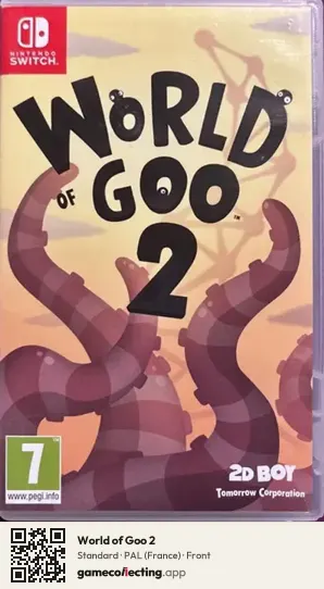 World of Goo 2 Nintendo Switch, France box front