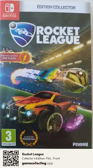 Rocket League Nintendo Switch, PAL box front