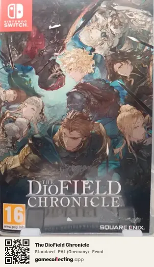 The DioField Chronicle Nintendo Switch, Germany box front