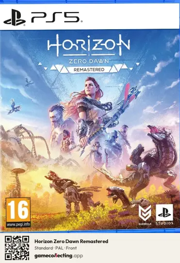 Horizon Zero Dawn Remastered PlayStation 5, PAL box front