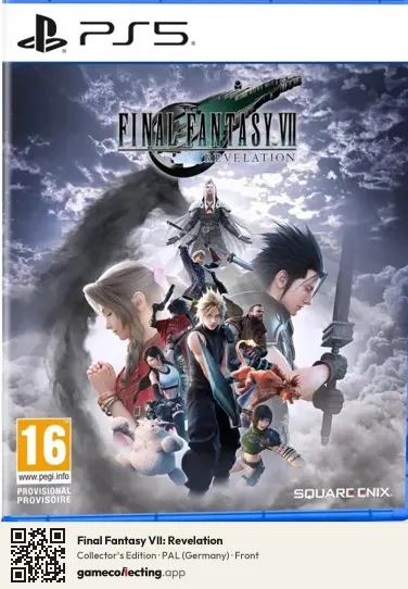 Final Fantasy VII: Revelation PlayStation 5, Germany box front