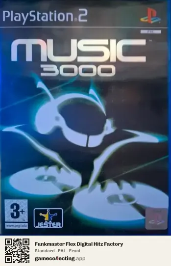 Funkmaster Flex Digital Hitz Factory PlayStation 2, PAL box front