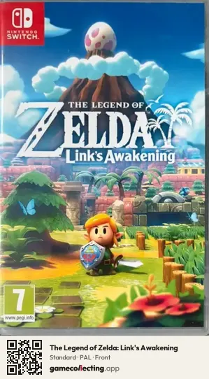 The Legend of Zelda: Link's Awakening Nintendo Switch, PAL box front