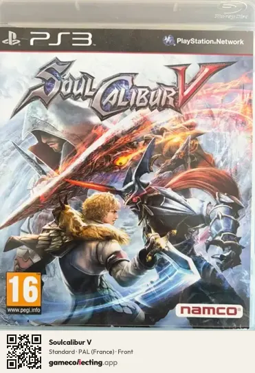 Soulcalibur V PlayStation 3, France box front
