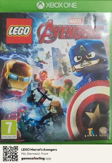 LEGO Marvel's Avengers Xbox One, Germany box front