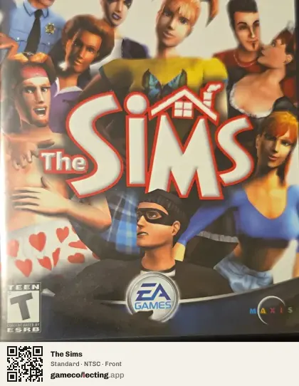 The Sims PlayStation 2, NTSC box front