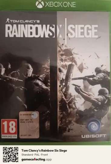 Tom Clancy's Rainbow Six Siege Xbox One, PAL box front