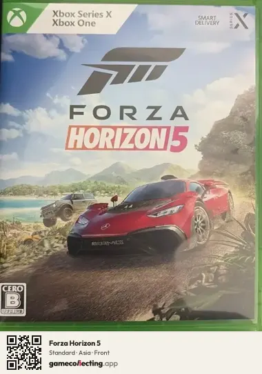 Forza Horizon 5 Xbox Series X, Asia box front