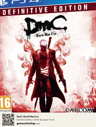 DmC: Devil May Cry PlayStation 4, Europe box front