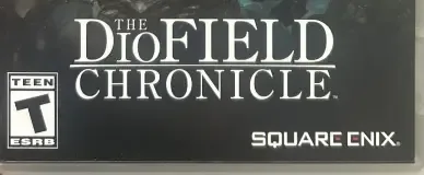 The DioField Chronicle, the ESRB box on its front