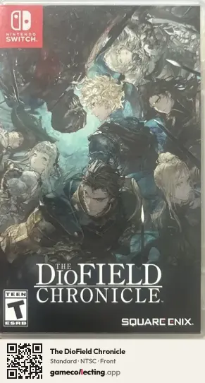 The DioField Chronicle Nintendo Switch, NTSC box front