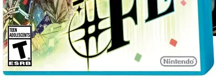 Tokyo Mirage Sessions #FE, the ESRB box on its front