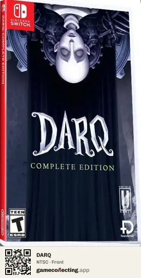 DARQ Nintendo Switch, NTSC box front