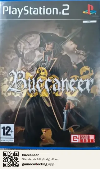 Buccaneer PlayStation 2, Italy box front