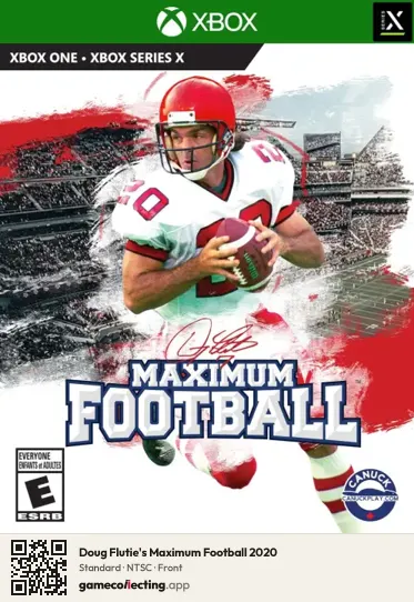 Doug Flutie's Maximum Football 2020 Xbox One, NTSC box front