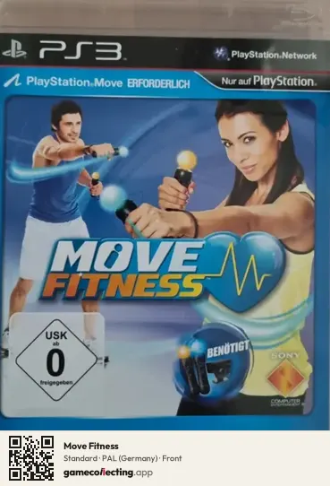 Move Fitness PlayStation 3, Germany box front
