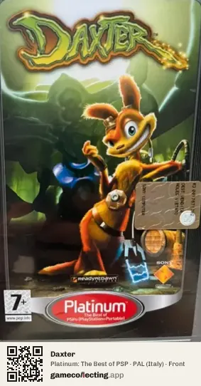 Daxter PlayStation Portable, Italy box front