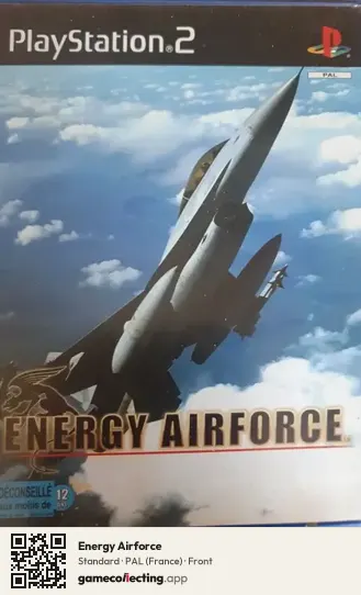 Energy Airforce PlayStation 2, France box front