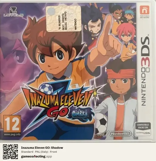 Inazuma Eleven GO: Shadow Nintendo 3DS, Italy box front