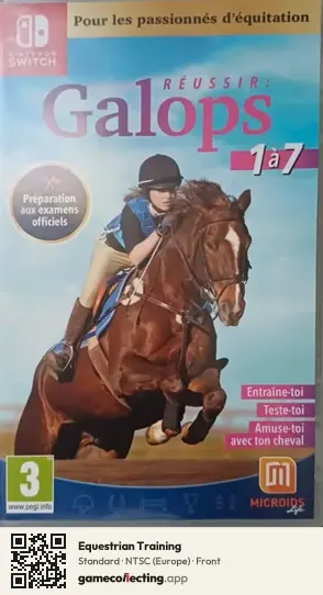 Equestrian Training Nintendo Switch, Europe box front