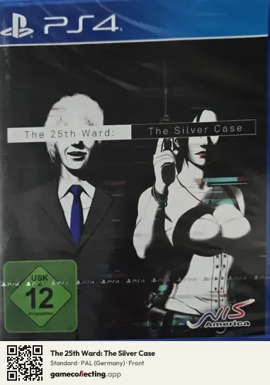 The 25th Ward: The Silver Case PlayStation 4, Germany box front