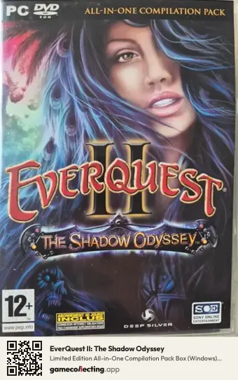 EverQuest II: The Shadow Odyssey Computer, PAL box front